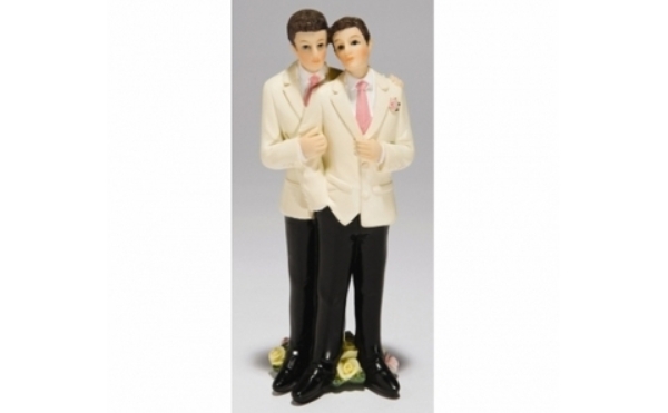 Sujet Gâteau Mariage Couple Gay Hommes Le Comptoir de la Patisserie