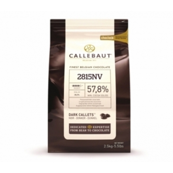 Chocolat Noir 57,9% Callebaut 2815NV Le Comptoir de la Patisserie