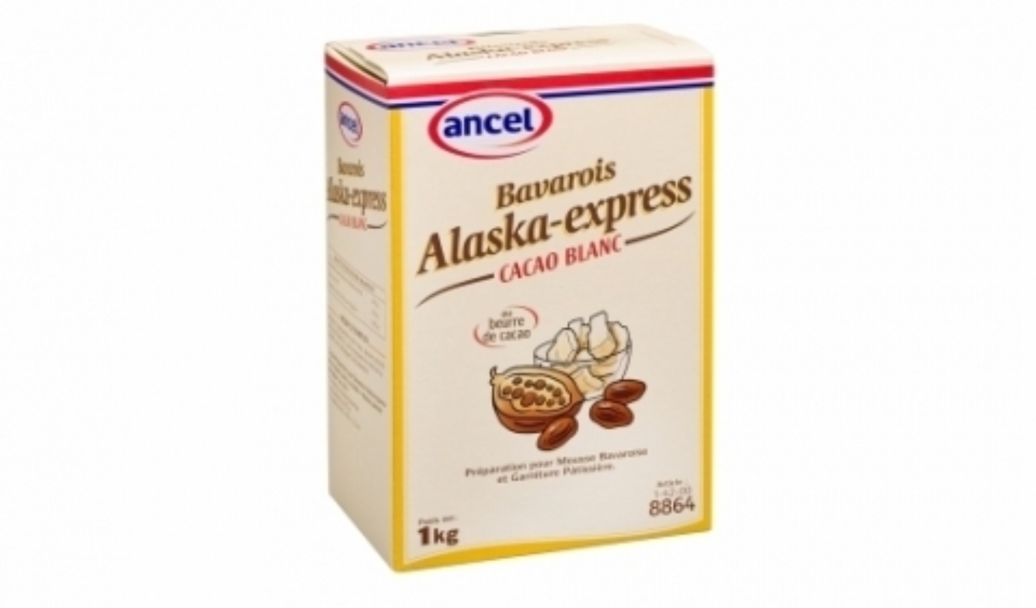 Bavarois Alaska-Express Chocolat Blanc Ancel Le Comptoir de la Patisserie