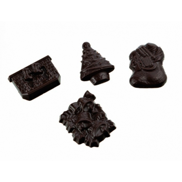 Moule Chocolat Mini-Décor Noël Le Comptoir de la Patisserie