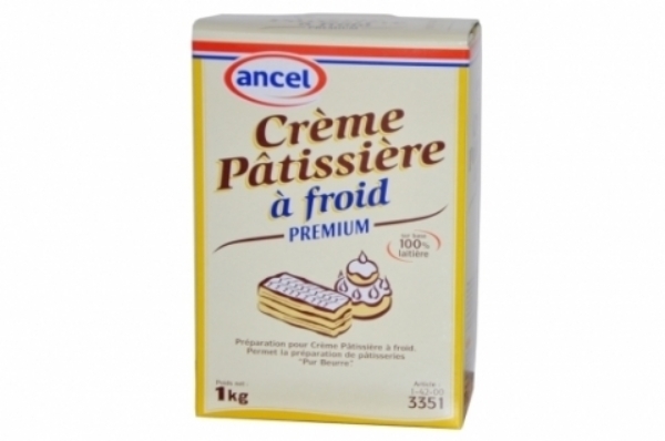 Boite Crème Pâtissière à Froid Prémium Ancel Le Comptoir de la Patisserie