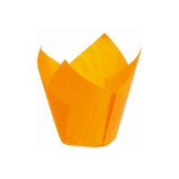 Moules Caissette Tulipcup Orange Le Comptoir de la Patisserie