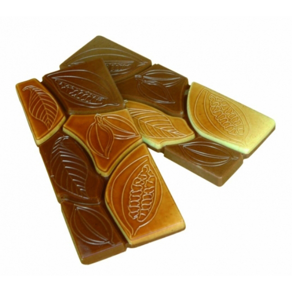 Moule Tablette Chocolat Cacao Le Comptoir de la Patisserie