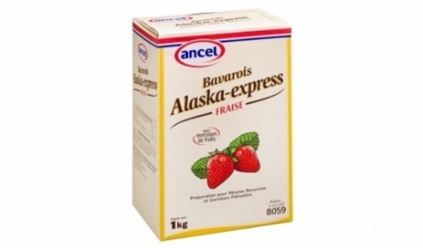 Bavarois Alaska-Express Fraise Ancel Le Comptoir de la Patisserie