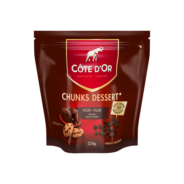 Chunks Chocolat Noir Côte d'Or Le Comptoir de la Patisserie