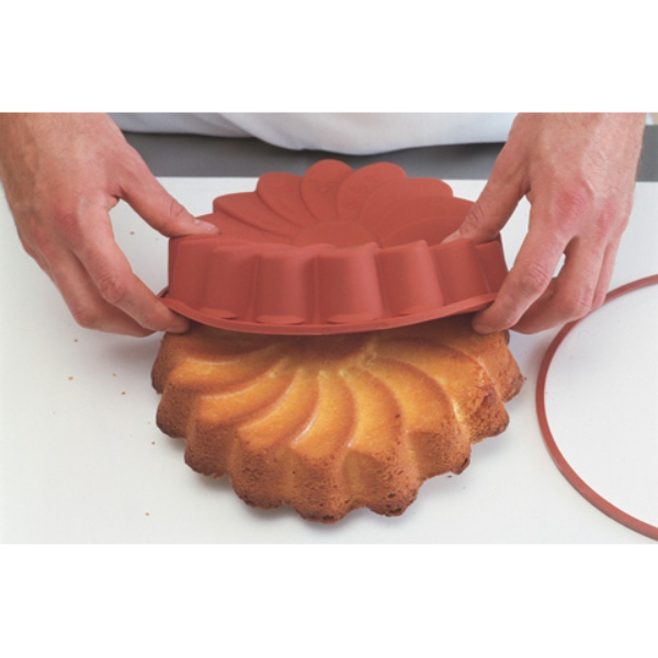Moule silicone à Cake Rose Uniflex Le Comptoir de la Patisserie
