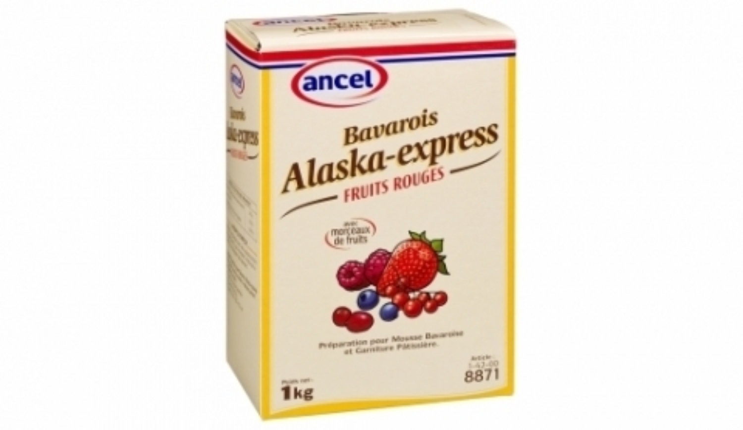 Bavarois Alaska-Express Fruits Rouges Ancel Le Comptoir de la Patisserie